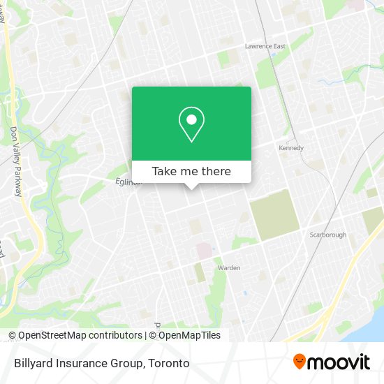 Billyard Insurance Group map