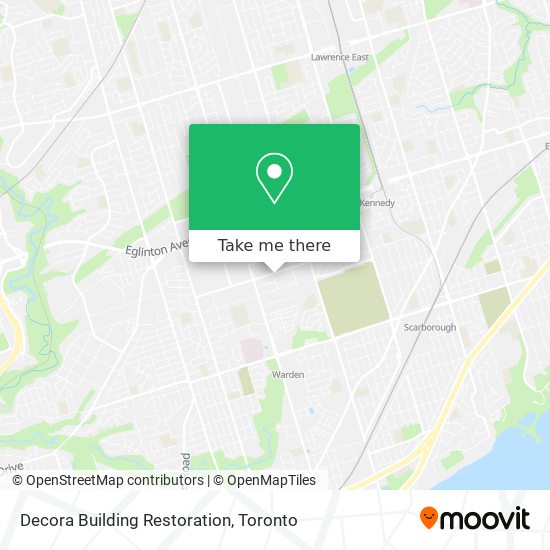 Decora Building Restoration map