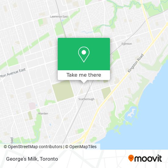 George's Milk map