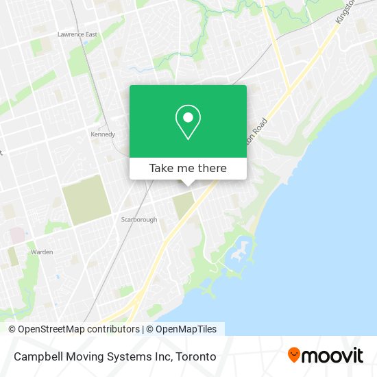 Campbell Moving Systems Inc map