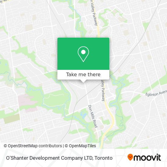 O'Shanter Development Company LTD map