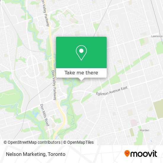 Nelson Marketing map