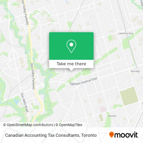 Canadian Accounting Tax Consultants map