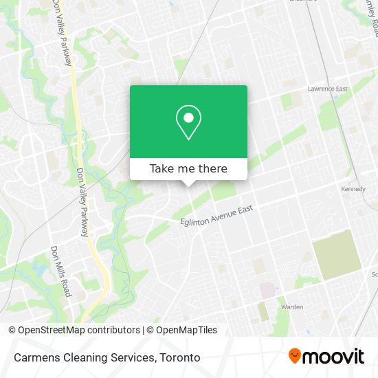 Carmens Cleaning Services map
