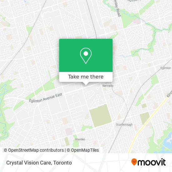 Crystal Vision Care map