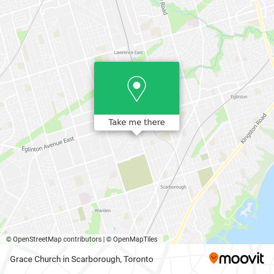 Grace Church in Scarborough map