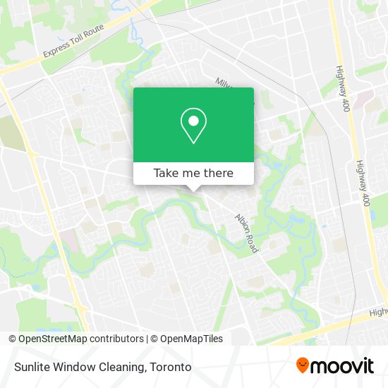 Sunlite Window Cleaning map