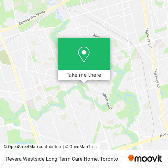Revera Westside Long Term Care Home map