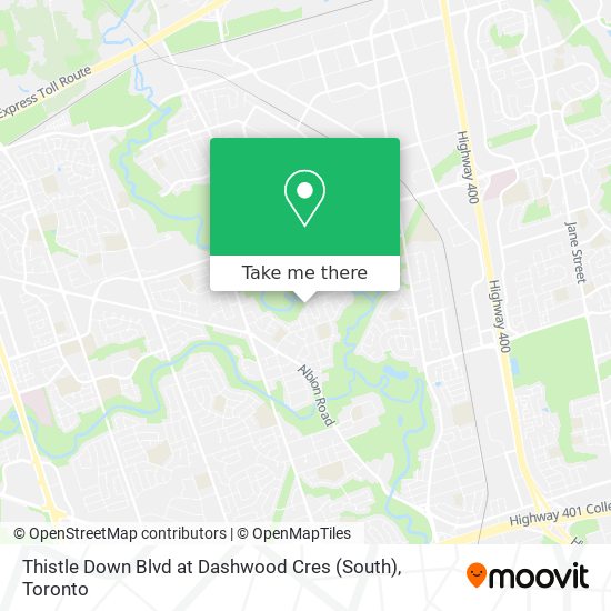 Thistle Down Blvd at Dashwood Cres (South) plan