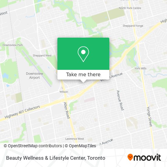 Beauty Wellness & Lifestyle Center map