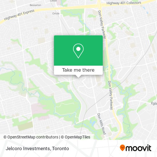 Jelcoro Investments map