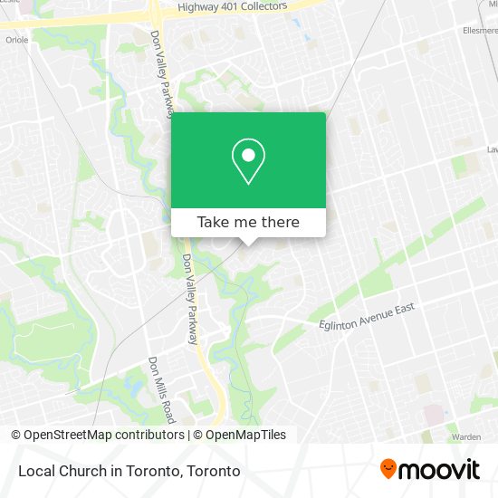 Local Church in Toronto plan