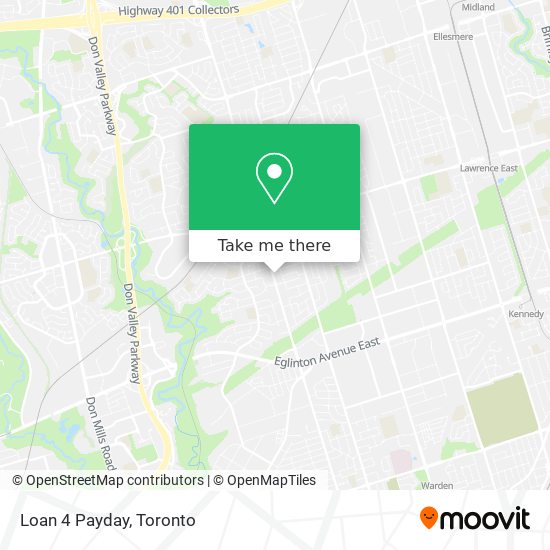 Loan 4 Payday map