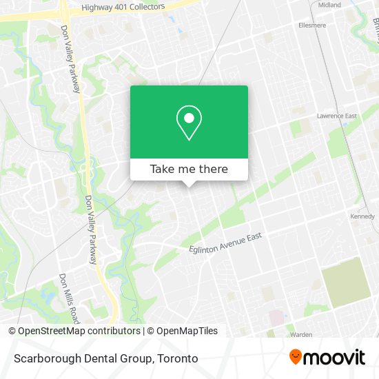 Scarborough Dental Group map