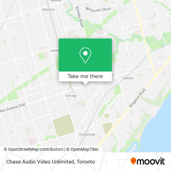 Chase Audio Video Unlimited map
