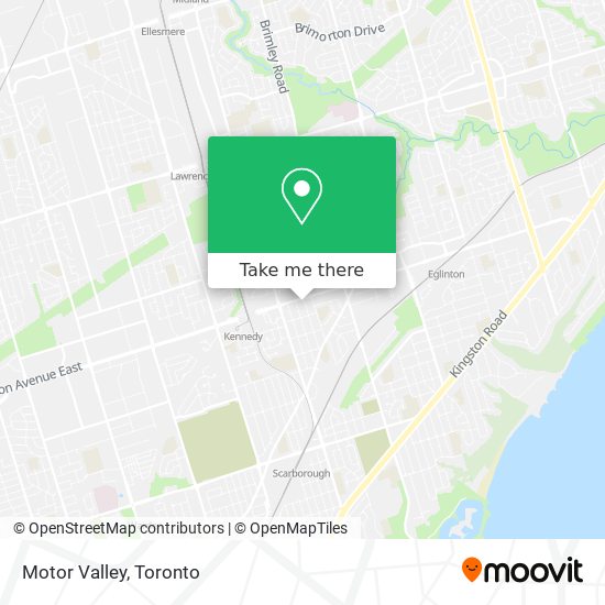 Motor Valley map