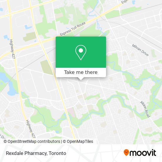 Rexdale Pharmacy map