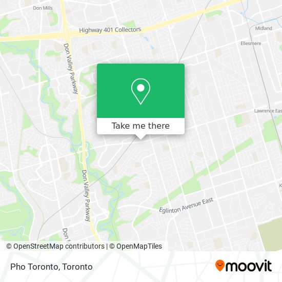 Pho Toronto plan