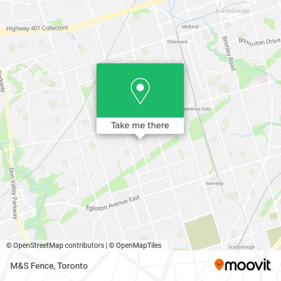 M&S Fence map