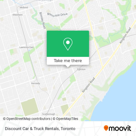 Discount Car & Truck Rentals map