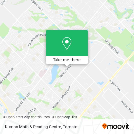 Kumon Math & Reading Centre map