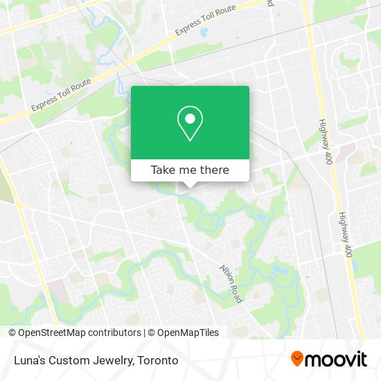 Luna's Custom Jewelry map