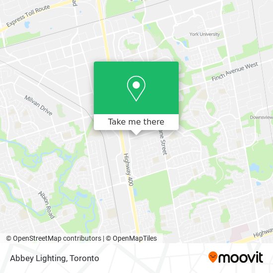Abbey Lighting map