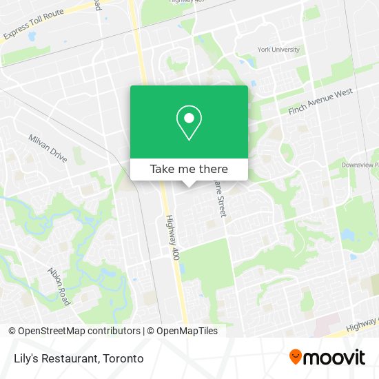 Lily's Restaurant map