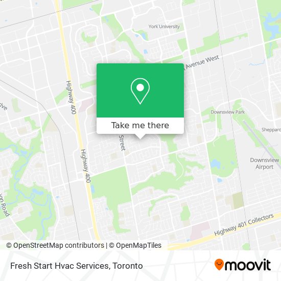 Fresh Start Hvac Services map