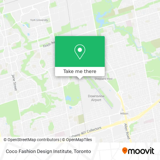 Coco Fashion Design Institute map