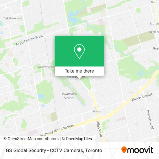 GS Global Security - CCTV Cameras map