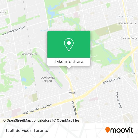 Tablt Services map