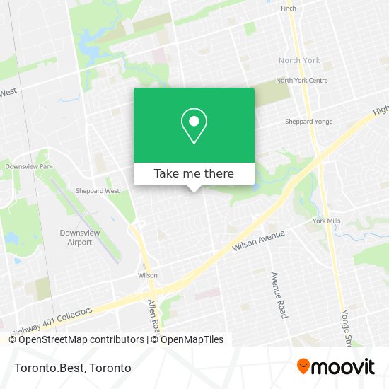 Toronto.Best map