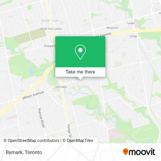 Bymark map