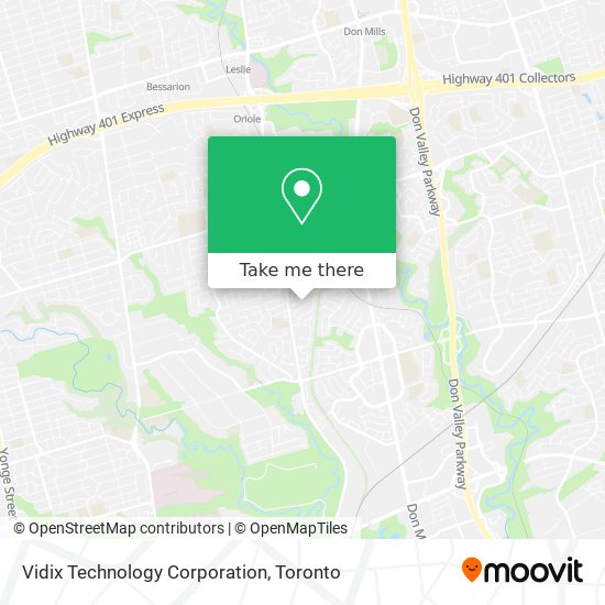 Vidix Technology Corporation map