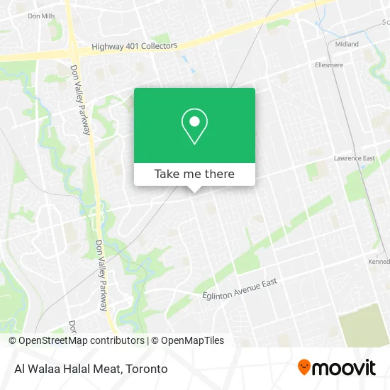 Al Walaa Halal Meat map