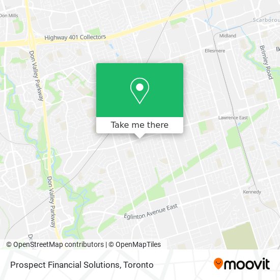 Prospect Financial Solutions map