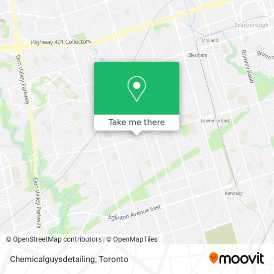 Chemicalguysdetailing map