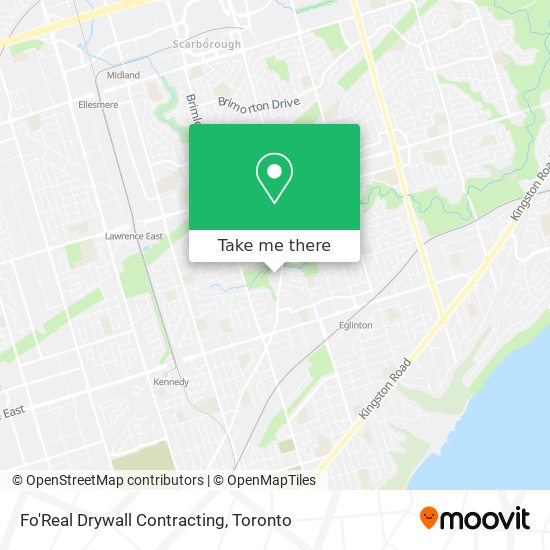 Fo'Real Drywall Contracting map