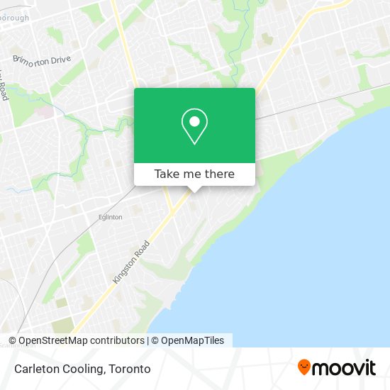 Carleton Cooling map