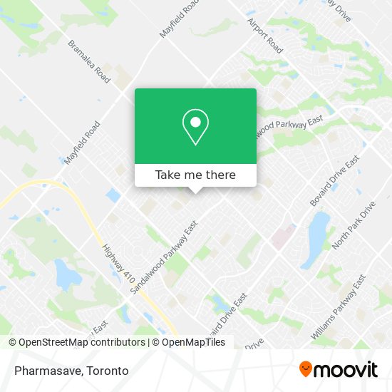 Pharmasave map