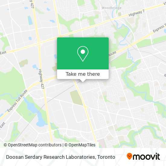 Doosan Serdary Research Laboratories plan