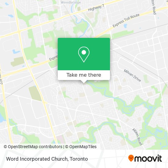 Word Incorporated Church map