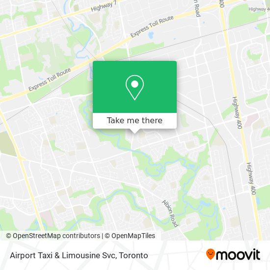 Airport Taxi & Limousine Svc map