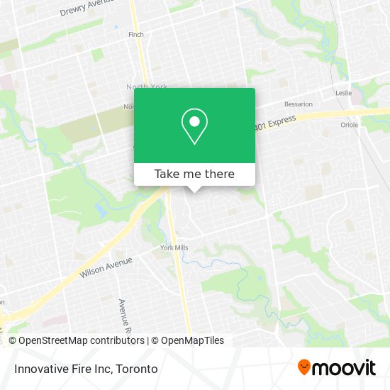 Innovative Fire Inc map