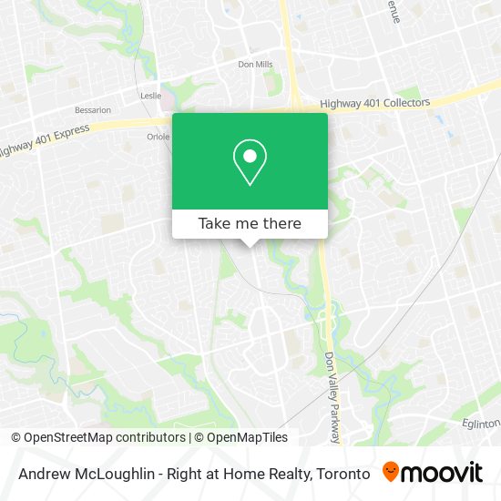 Andrew McLoughlin - Right at Home Realty map