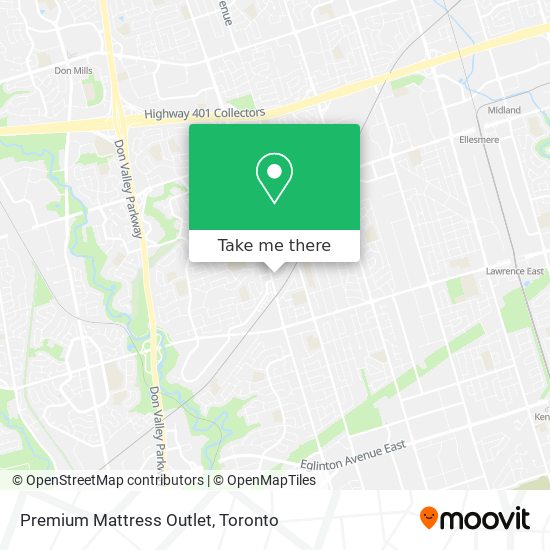 Premium Mattress Outlet map
