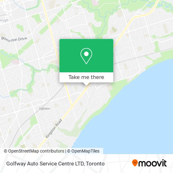 Golfway Auto Service Centre LTD map