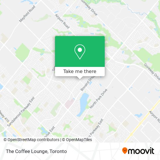 The Coffee Lounge map