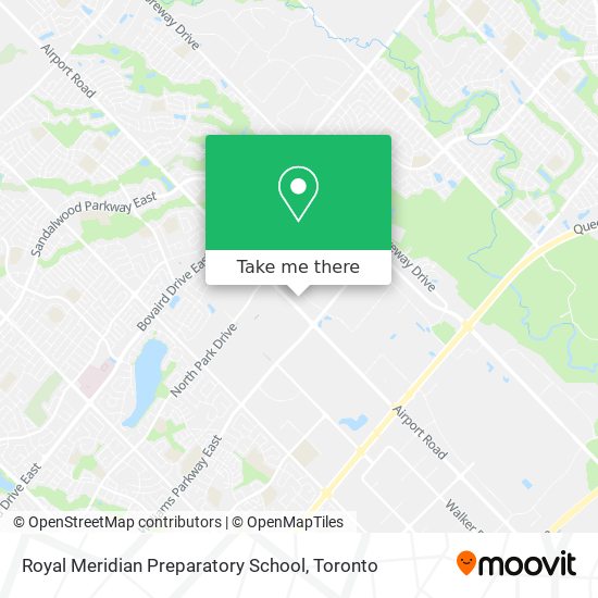 Royal Meridian Preparatory School plan